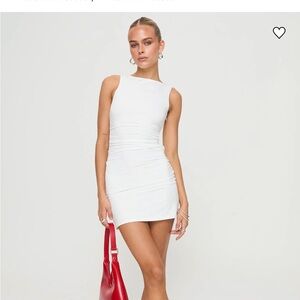 Princess Polly White Mini Dress NWT, Size 2